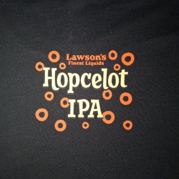 T Shirt Hopcelot IPA Beer Lawson's Finest Liquids Brewery Adult Size L Large - Picture 3 of 8